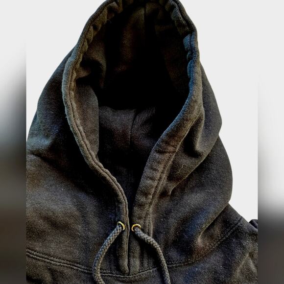 Independent Trading Co NUG Mens XL Graphics NINE ONE SIX 420 Hoodie Jacket Black - Picture 4 of 9